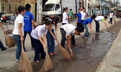 Đẩy mạnh xử lý rác thải nông thôn